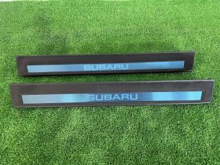 Накладки на пороги Subaru Legacy 2011 контрактная Накладки на пороги Subaru Legacy 2011