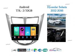 Магнитола штатная Hyundai Solaris 2012-2016