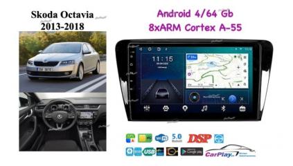 Запчасть магнитола штатная Skoda Octavia 2013-2018