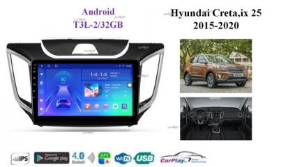Магнитола штатная Hyundai Creta 2015-2020