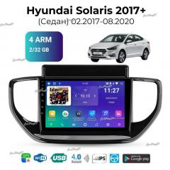 Запчасть магнитола штатная Hyundai Solaris 2017+