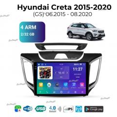 Магнитола штатная Hyundai Creta 2015-2020