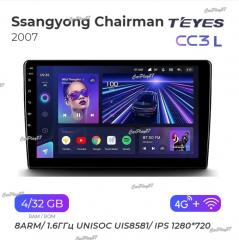 Запчасть магнитола штатная Ssangyong Chairman 2007