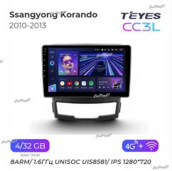 Запчасть магнитола штатная Ssangyong Korando 2010-2013