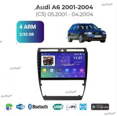 Запчасть магнитола штатная Audi A6 2001-2004