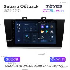 Запчасть магнитола штатная Subaru Outback 2014-2017