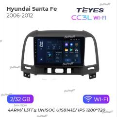 Магнитола штатная Hyundai Santa Fe 2006-2012
