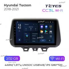 Магнитола штатная Hyundai Tucson 2018-2021
