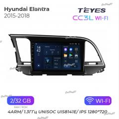 Магнитола штатная Hyundai Elantra 2015-2018