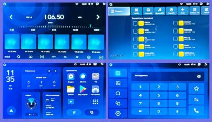 Магнитола штатная H2 2002-2007