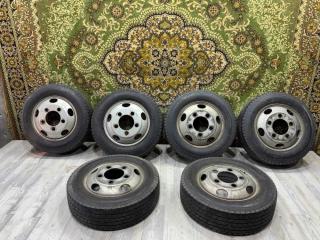 Комплект из 6-х Колесо R16 / 205 / 70 Yokohama IceGuard iG91 5x203.2 лит. 20ET (б/у)
