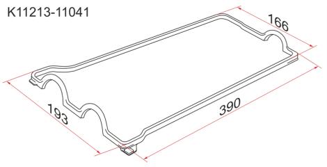 Прокладка клапанной крышки TOYOTA Corolla