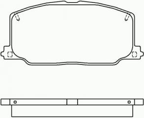 Колодки TOYOTA Camry