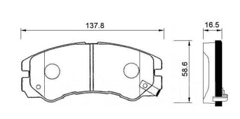 Колодки TOYOTA Caldina