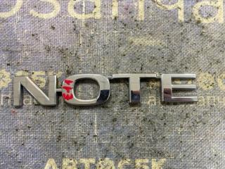 Запчасть эмблема Nissan Note 2012-2020