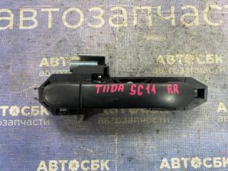 Запчасть ручка двери задняя правая Nissan Tiida 