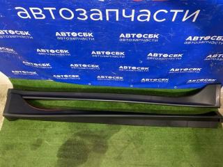 Накладка порога Mitsubishi Lancer 2007-2017 новая Накладка порога Mitsubishi Lancer 2007-2017