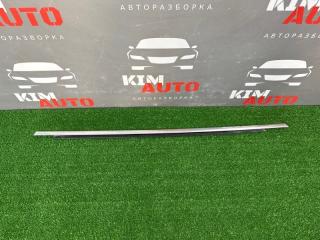 Уплотнитель стекла наружный(Бархотка) Хром задний левый Ford Focus 3 2013