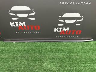Уплотнитель стекла наружный(Бархотка) Хром передний правый Kia Ceed 2 2014