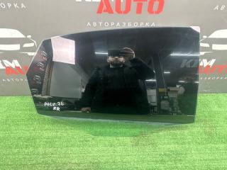 Стекло двери заднее правое Volkswagen Polo 2017 Б/У Стекло двери заднее правое Volkswagen Polo 2017