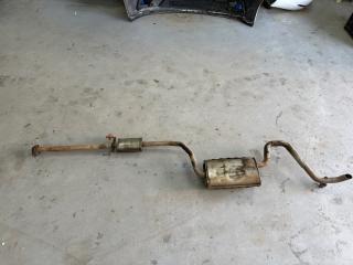 Глушитель в сборе Kia Ceed 1 2010 Б/У Глушитель в сборе Kia Ceed 1 2010