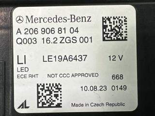Фары передние C-Class 2022 W206