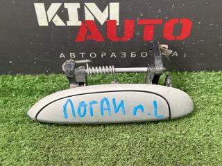 Запчасть ручка двери наружная левая Renault Logan
