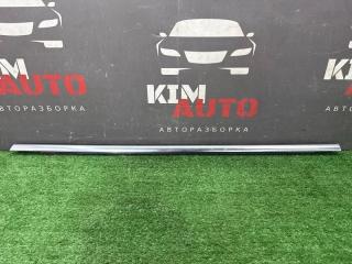 Уплотнитель стекла наружный(Бархотка) Хром задний правый Ford Focus 3