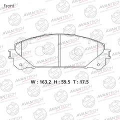 Фото запчасти тормозные колодки переднее новая запчасть Запчасть тормозные колодки переднее