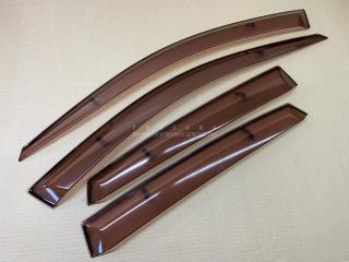 Ветровики комплект Subaru Impreza WRX STi 2012 контрактная Ветровики комплект Subaru Impreza WRX STi 2012