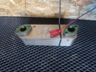 Радиатор масляный MAN TGA Б/У Радиатор масляный MAN TGA