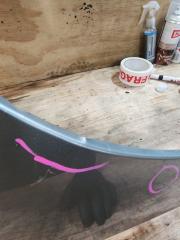 Front guard front right HONDA FIT GK3