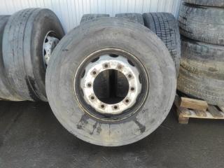 Колесо с шиной в сборе переднее MAN TGX