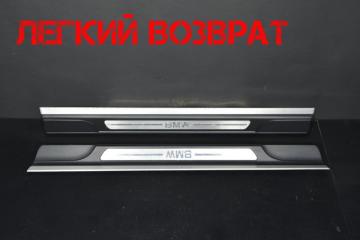 Накладки порогов BMW 3