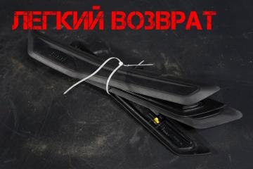 Накладки порогов внутренние BMW 3