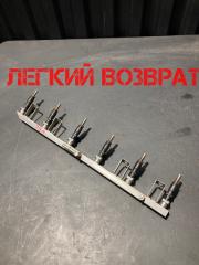 Топливная рампа с форсунками BMW X5 2008