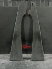 Накладка центральной консоли задняя левая BMW X5 контрактная Накладка центральной консоли задняя левая BMW X5