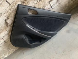 Обшивка двери задняя правая Hyundai Solaris 2014