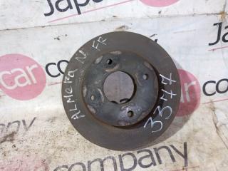 Запчасть диск тормозной передний Nissan Almera 2000-2006