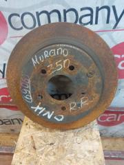 Запчасть диск тормозной задний Nissan Murano 2004-2008