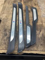 Фото запчасти накладка на порог салона BMW 320i 2007 Б/У запчасть Запчасть накладка на порог салона BMW 320i 2007