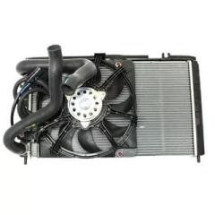 Радиатор охлаждения ЛАДА ПРИОРА (PANASONIK) +'эл/вентил.