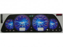 Запчасть накладка в щиток прибор. 15 2окна декор. ЛАДА