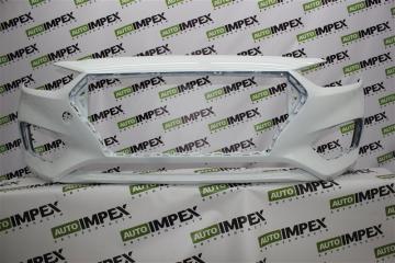 Бампер передний. Белый Hyundai SOLARIS 2017-2020