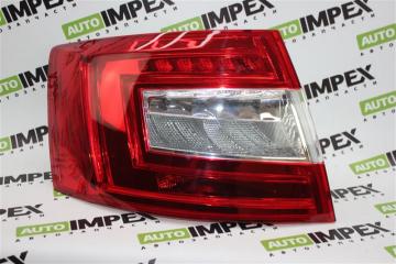 Фонарь задний (LED 2 полосы) левый Skoda OCTAVIA 2013-2017