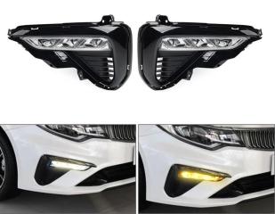Птф с поворотником Kia OPTIMA 4 2018-2020