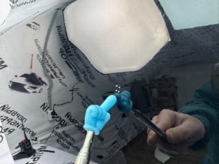 Дверь боковая передняя левая ix35