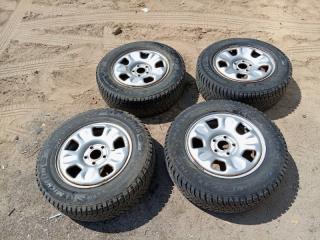 Комплект из 4-х Колесо летнее R16 / 215 / 65 michelin x-ice north 3 5x100 штамп. -98ET