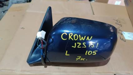 Фото запчасти зеркало левое TOYOTA CROWN контрактная запчасть Запчасть зеркало левое TOYOTA CROWN