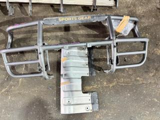 Запчасть Защита двигателя  MITSUBISHI RVR  Контрактный  Дуга передняя+ Защита ДВС/ Пласмаски в Комплекте.